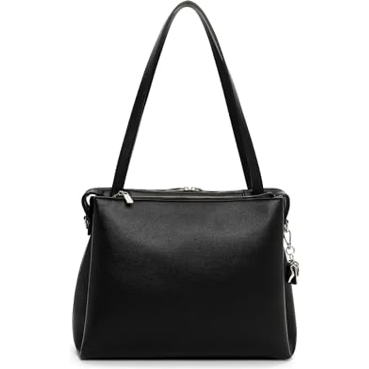 Tamaris TAS Katharina Schultertasche, 30.5 cm, schwarz, 100% Polyurethan – Bild 3