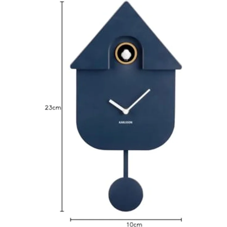 Karlsson Modern Cuckoo, Wanduhr im Retro-Design aus ABS, Farbauswahl nicht spezifiziert – Bild 5