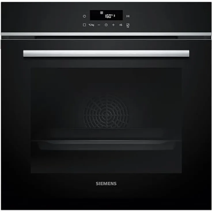 SIEMENS HB572ABS3, iQ300 Einbau-Backofen, Air Fry, activeClean Pyrolyse, 3D Heißluft, LED-Touchbedienung, Edelstahl