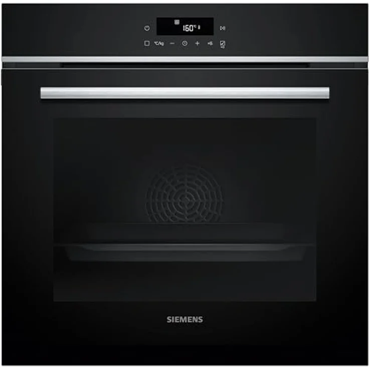 SIEMENS HB572ABS3, iQ300 Einbau-Backofen, Air Fry, activeClean Pyrolyse, 3D Heißluft, LED-Touchbedienung, Edelstahl – Bild 1