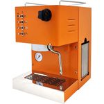 Quick Mill Pippa Espressomaschine orange - Exklusiv bei Kaffee24, mit hochwertiger ULKA Pumpe und isolierter Dampf/Heißwasserlanze