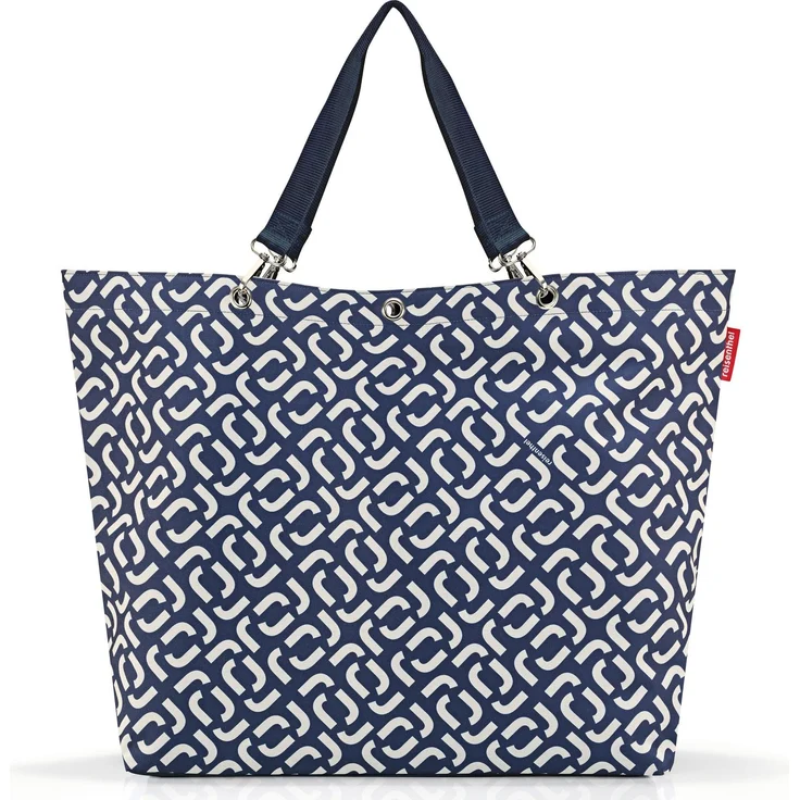 reisenthel Einkaufshilfe Shopper XL Signature Marineblau/Weiss, Mehrfarbig – Bild 1