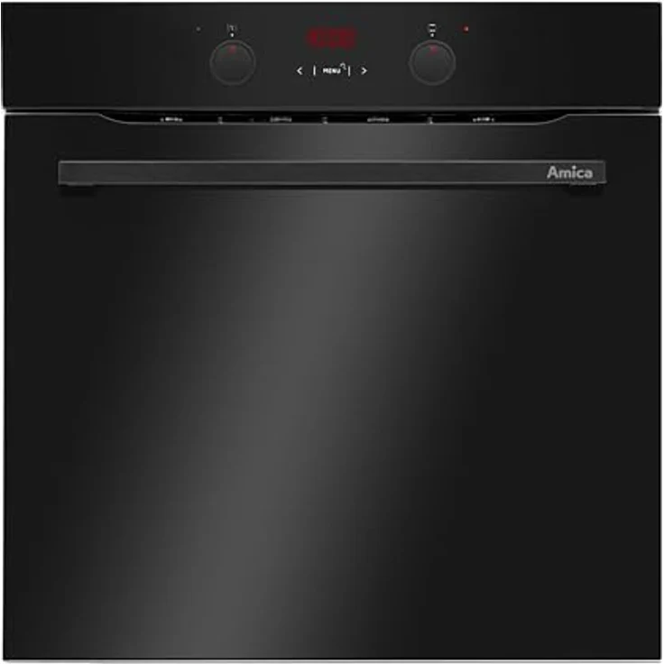 Amica EBX 944 800 V, Einbaubackofen Noir mit 77 Litern Garraumvolumen, 11 Backofenfunktionen und Steam Clean Reinigung – Bild 1