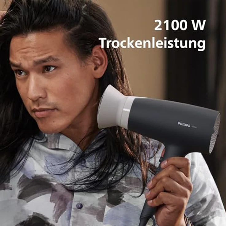 Philips BHD351-10 Haartrockner mit ThermoProtect Grau (36101003048) – Bild 4