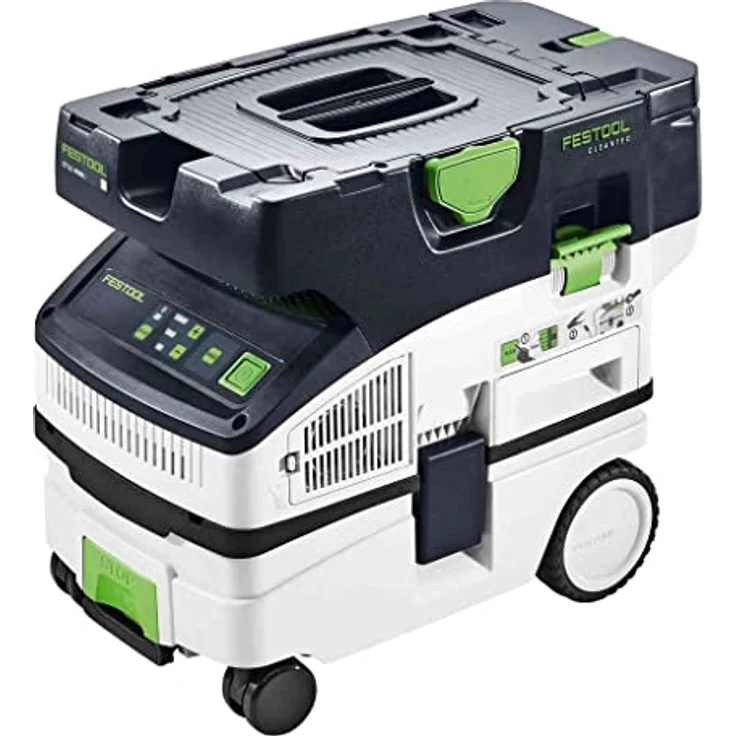 Festool Akku-Absaugmobil CLEANTEC CTLC MINI I-Basic, kompakter Nass- und Trockensauger mit 36 V Turbine, Bluetooth® Autostart und 3-stufiger Saugleistungsregulierung – Bild 2