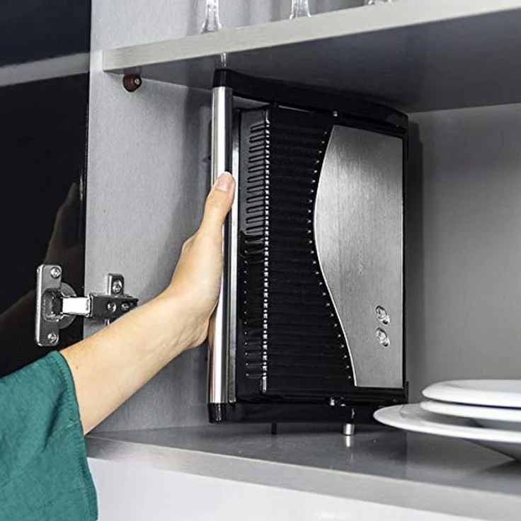 Cecotec RockŽn Grill 750 Full Open. RockStone-Steinbeschichtung, maximale Antihaft- und bessere Reinigung, Öffnung 180 ° C, Cold Touch-Griff, 750 W – Bild 5