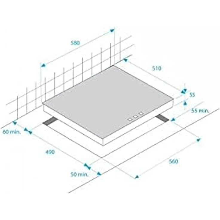 Beko HIC 64503 TX, Kochfeld, Einbaugerät, Autark ja, Betriebsart elektrisch, Anzahl Kochstellen 4 – Bild 4