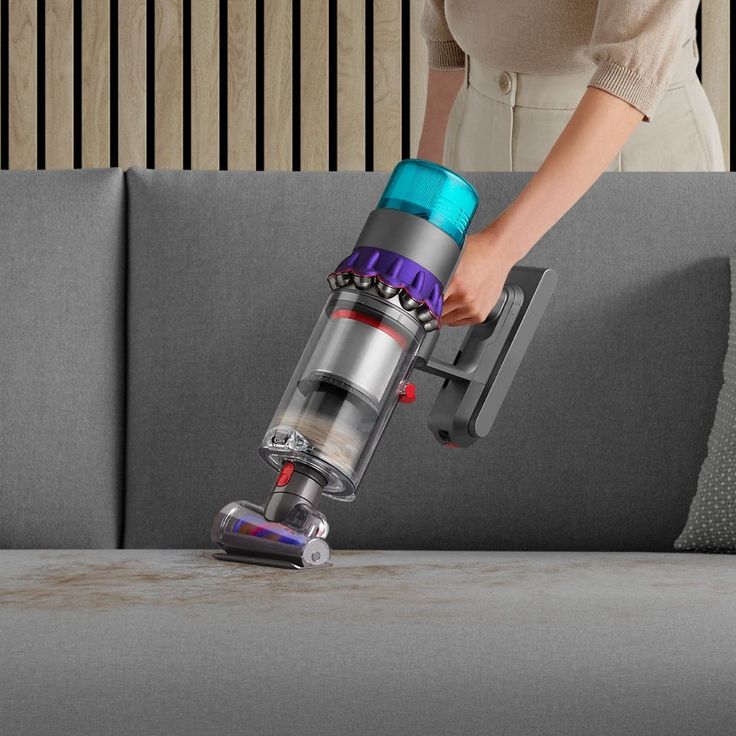 Dyson Gen5detect Absolute, Akku-Hand-und Stielstaubsauger, 752 W Grey/Purple – Bild 4