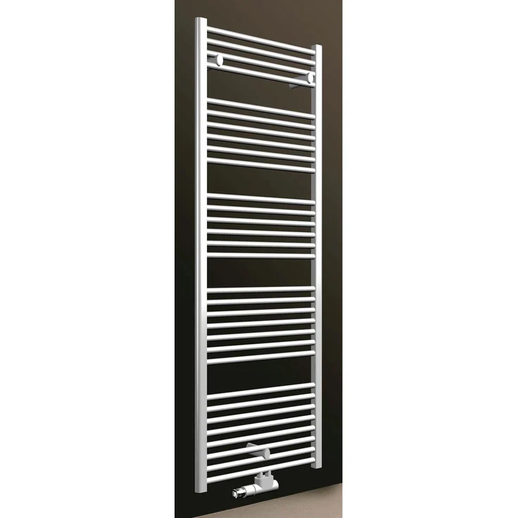 Magni HS Badheizkörper Evelino 1322/600mm, Mittelanschluss, gerade, weiß R 9016