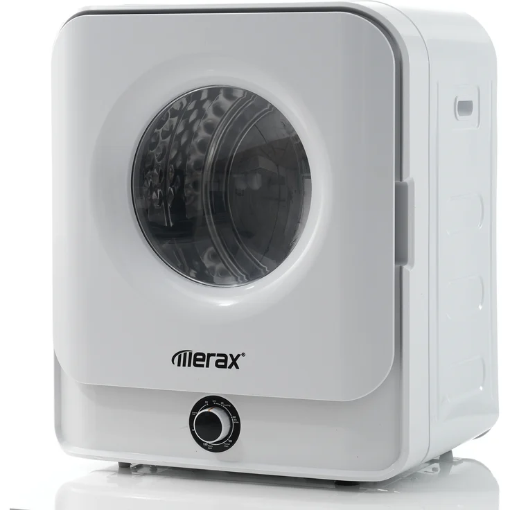 Merax Mini-Wäschetrockner Trockner, Ablufttrockner mit PTC-Heizelement und Doppelte Filterung, freistehend/hängend, 3 kg - Energieeffizienter Wäschetrockner von Merax