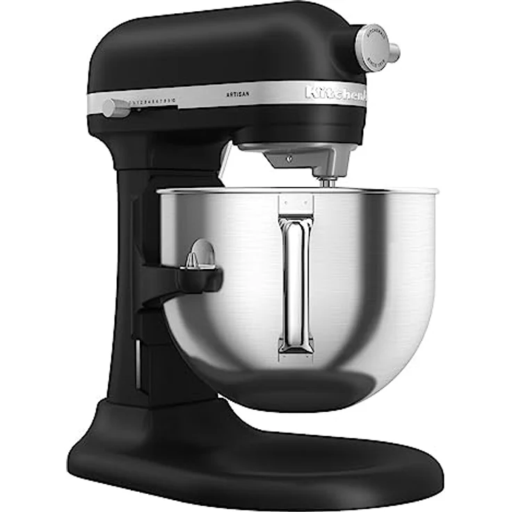 KitchenAid Artisan Küchenmaschine 6,6L Matt Schwarz 5KSM70SHXEBM – Bild 4