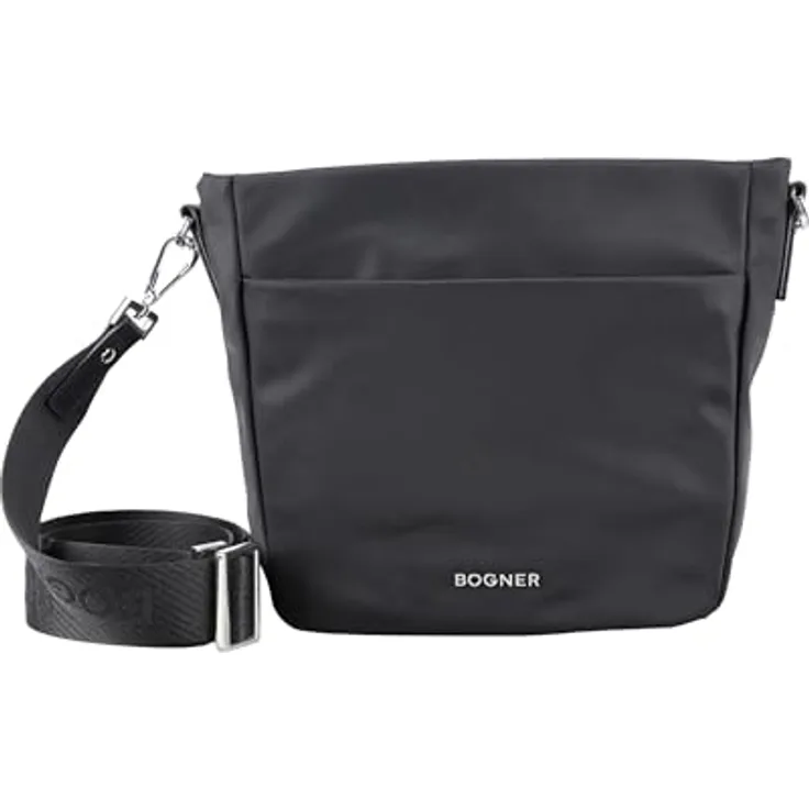Bogner Klosters Umhängetasche 30 cm, Schwarz, 100% Nylon, 30 cm x 10 cm x 23 cm