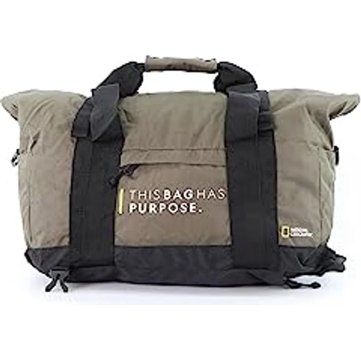 NATIONAL GEOGRAPHIC Umhängetasche Pathway, faltbare Handgepäcktasche aus recyceltem Polyester, nachhaltig und leicht – Bild 1