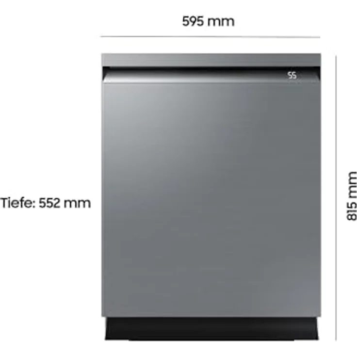 Samsung DW7700B, Unterbau Geschirrspüler mit WaterJet Clean™, 60cm Silber – Bild 3