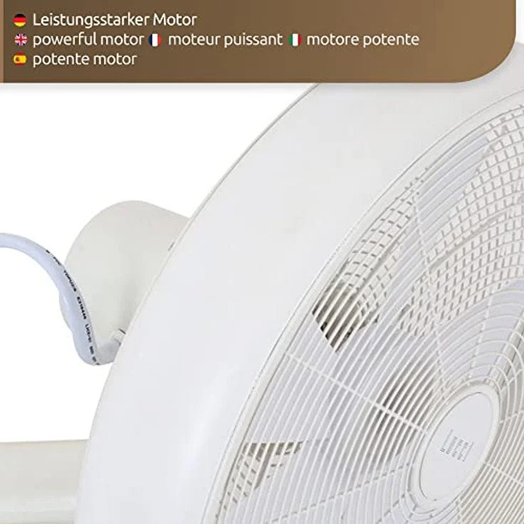 Wandventilator Breeze Wall Weiß mit Fernbedienung – Bild 4