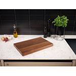 Fissler Holzschneidebrett, 45 x 30 cm,massiv aus Akazienholz, pflegeleicht, antibakteriell