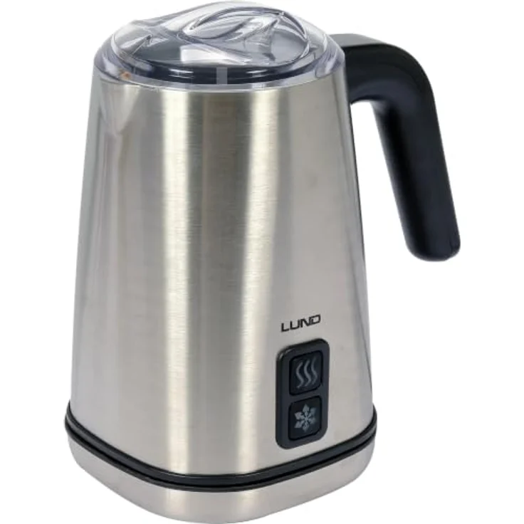 YATO LUND Milchschäumer 500W, Edelstahl Milchaufschäumer mit 3 Automatikfunktionen für kaltes und warmes Aufschäumen, 350ml Fassungsvermögen, leise, langlebiges Design – Bild 2