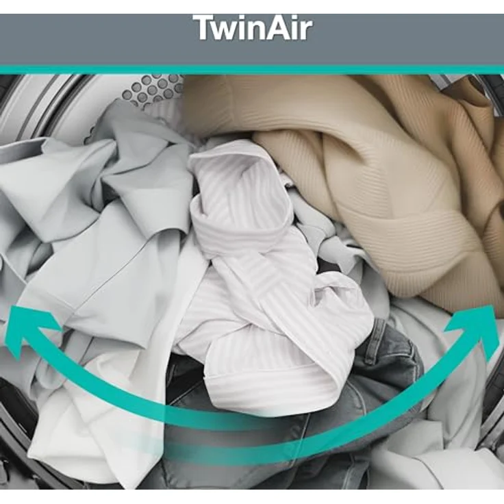 Gorenje D5G49D, Trockner mit Wärmepumpe, 9 kg, 15 Programme, FastDry, TwinAir, Anti-Allergie, EasyClean-Filter, Energieeffizienzklasse D – Bild 5