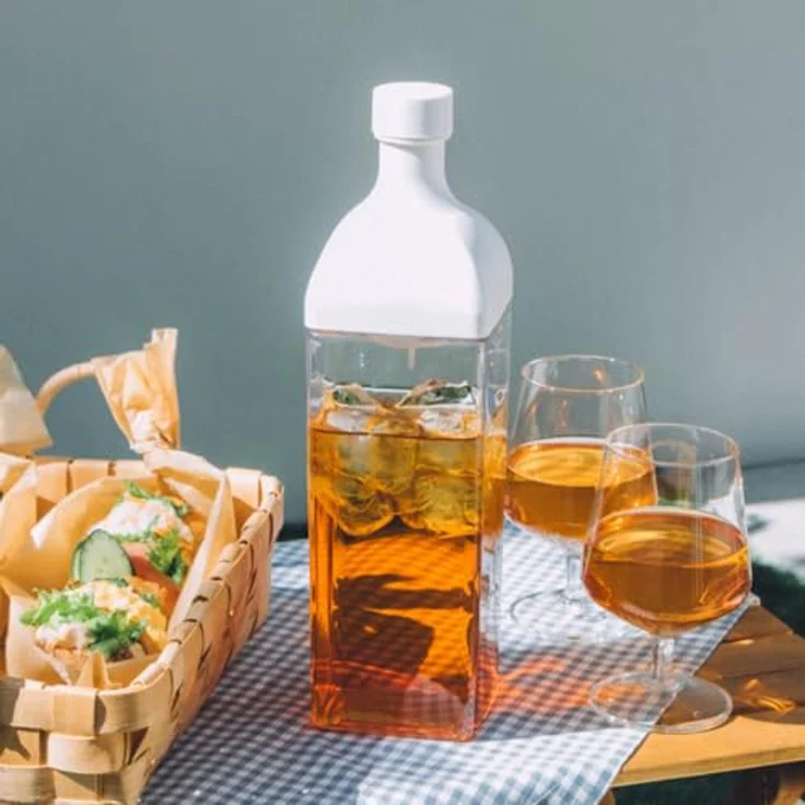 Hario KAB-120-W Cold Brew Tea Bottle Ka-Ku, plastik, weiß - Preisvergleich – Bild 7