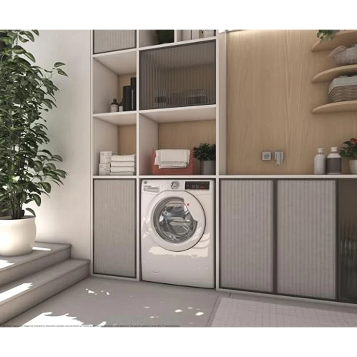 Hoover H3WOSQ4105TA4-84 Waschmaschine mit 10 kg Fassungsvermögen, Energieeffizienzklasse B, Wi-Fi & Bluetooth, All in One Programm – Bild 8