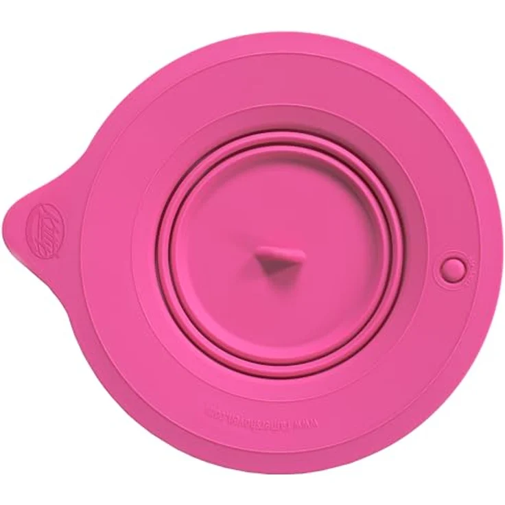 Kitty Professional Silikon Frischhaltedeckel Überzieher, spülmaschinenfest | Kompatibel mit Kitchen Aid mit Airlock-Ventil für 3l 4,3l 4,8l Rührschüsseln (pink) – Bild 1