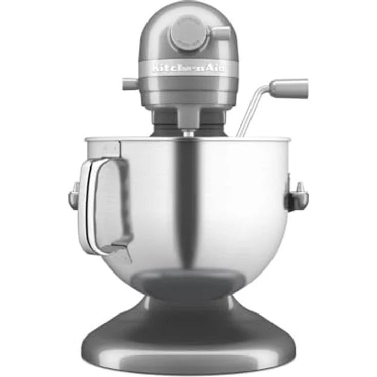 KitchenAid Küchenmaschine 5KSM70SHXEMS, 375 W, 6,6 l Schüssel - Leistungsstärkste Küchenmaschine mit Schüsselheber, silber – Bild 2