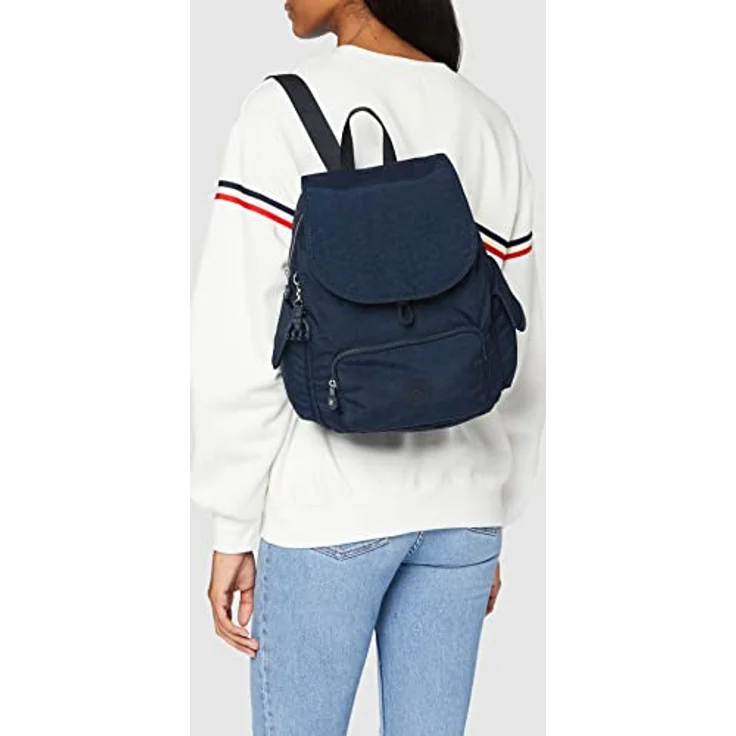 Kipling Basic Pack S City Rucksack, 33,5 cm, 100% Polyamid, blau – Bild 2