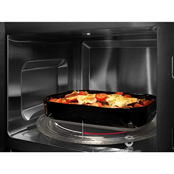 AEG Mikrowelle KMK721880W, integrierte Grill-Mikrowelle mit 42 l Volumen und 1000 W Leistung, weiß – Bild 6