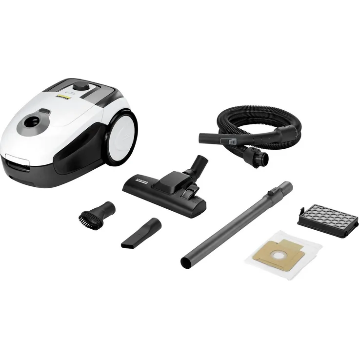 KÄRCHER VC 2 Bodenstaubsauger mit Hygienefilter, Beutel, Komfortausstattung