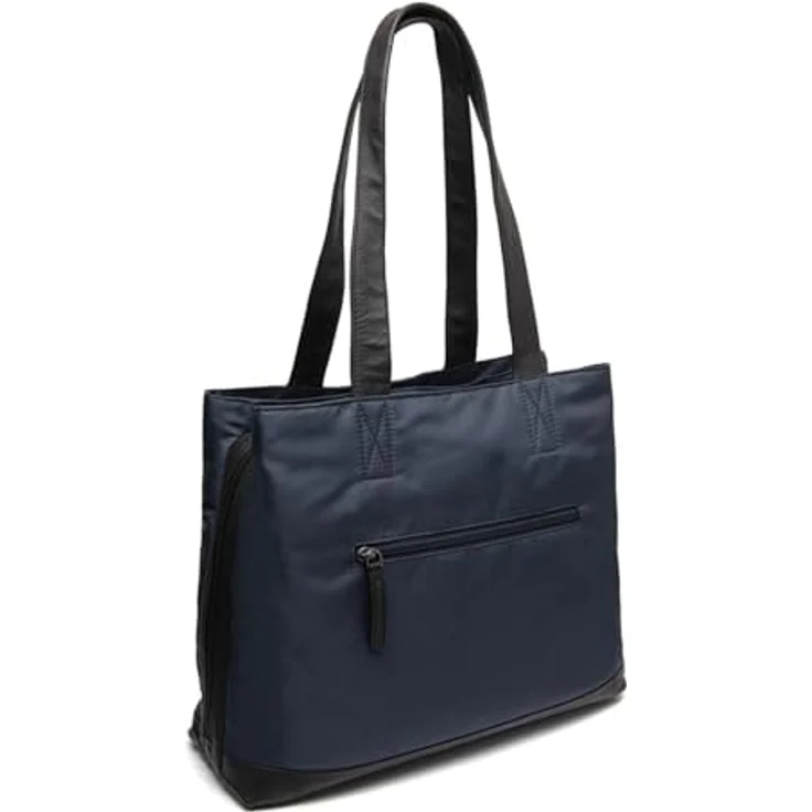 The Chesterfield Brand Lavik Shopper Tasche, 100% Leder, 36 cm, blau – Bild 2