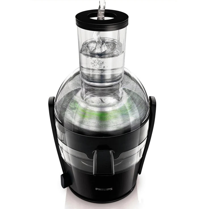 Philips Entsafter HR1856-70 (800 W, 2 Liter Kapazität, QuickClean-Technologie, inkl. Saftbehälter) – Bild 2
