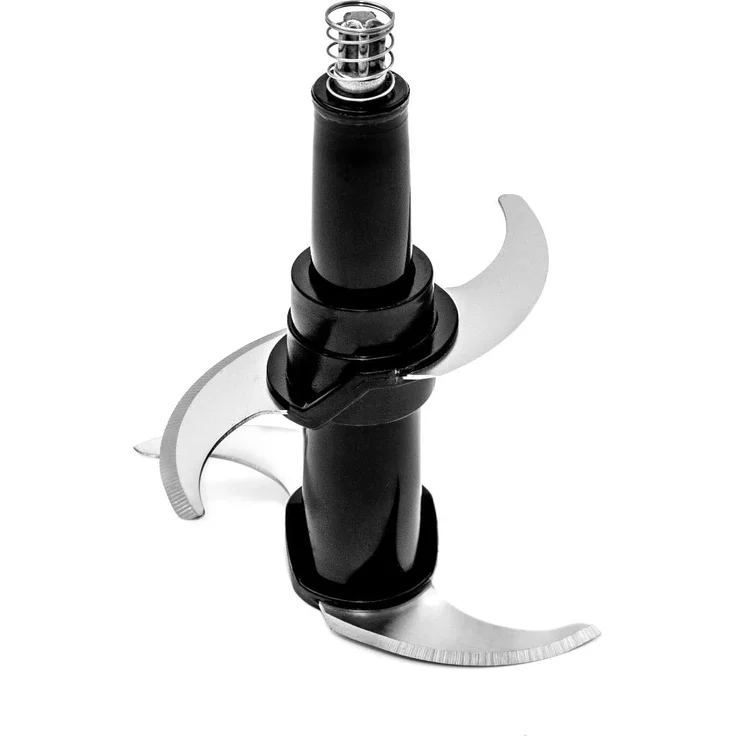 Rommelsbacher MZ 500 Universalzerkleinerer, kraftvoller Motor, 4-flügeliges Spezialmesser aus Edelstahl, 1,5 Liter Glasbehälter, schwarz-Chrom gebürstet, 500 Watt – Bild 3