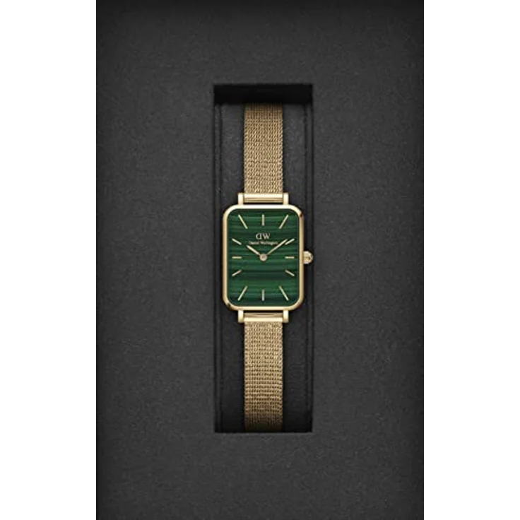 Daniel Wellington Quadro Uhr 20x26mm Double Plated Stainless Steel (316L) Gold, Japanisches Quarzwerk, bis 3ATM – Bild 5