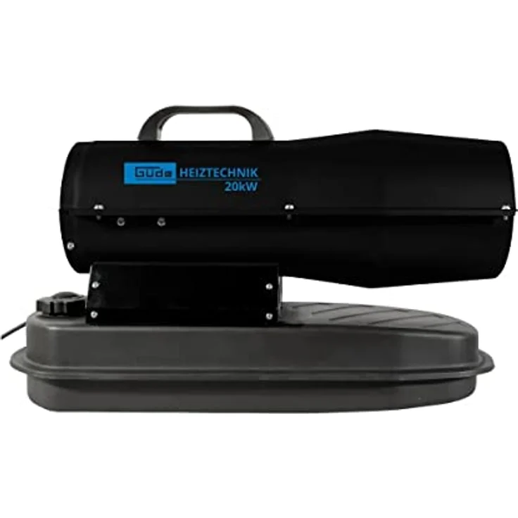 Güde Ölheizgerät / Ölheizgebläse GD 20 TI 20kW, Edelstahlbrenner, integrierter Thermostat, grau – Bild 6