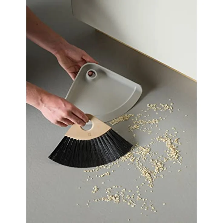 RIG-TIG Sweep-IT Skehrschaufel & Handfeger Light Grey – Bild 2