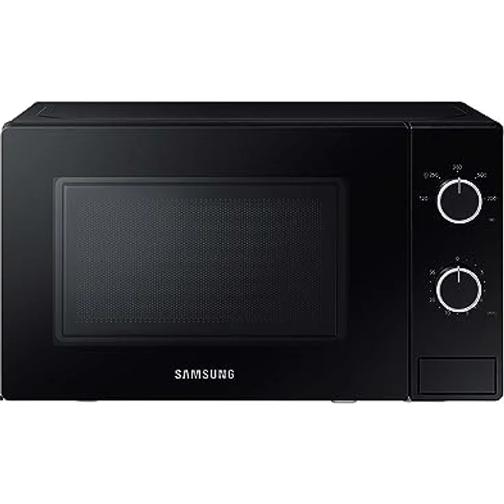 Samsung Solo-Mikrowelle, 700 W, Epoxy-Garraum mit 20 l Volumen, 5 Leistungsstufen, Defrost, Schwarz, MS20A3010AL/EG – Bild 1