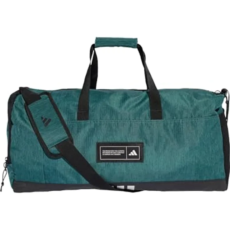 adidas Performance 4ATHLTS DUF M, Sporttasche aus strapazierfähigem Polyester mit abnehmbarem Schulterriemen, recycelte Materialien
