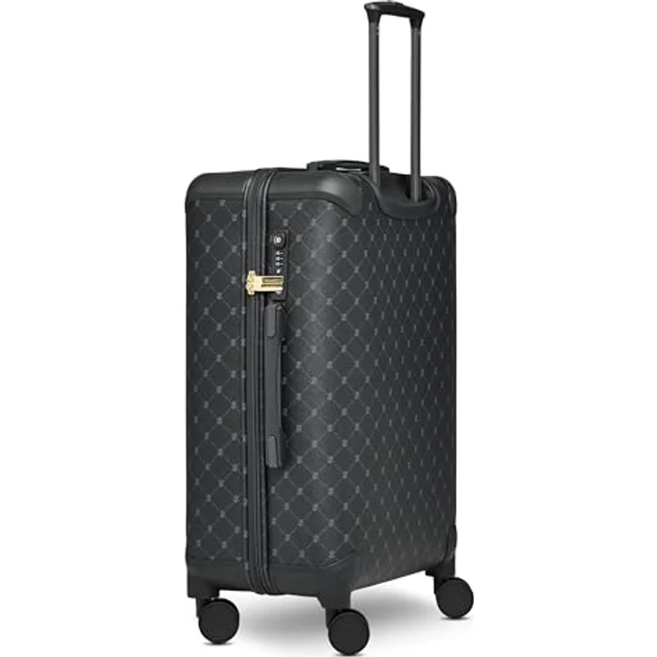 Lazarotti Palermo Mittelgroßer Check-in Koffer | Hybrides Material, TSA-Schloss, 4 Doppelrollen | Damen & Herren, 49 x 29 x 66 cm – Bild 2