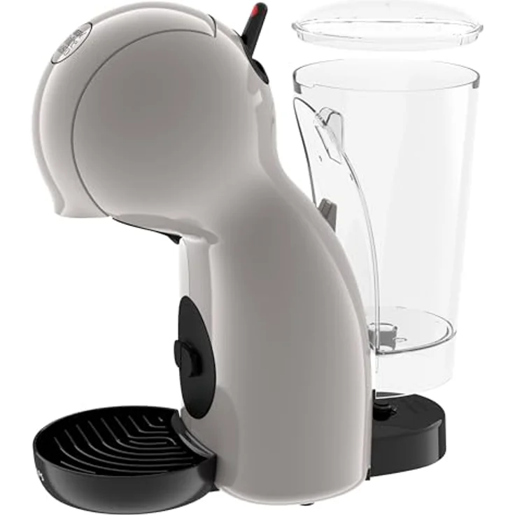 Krups KP1A3AF0 Dolce Gusto Piccolo, kompakte Kaffeekapselmaschine in Grau mit vielfältigen Getränkespezialitäten – Bild 5