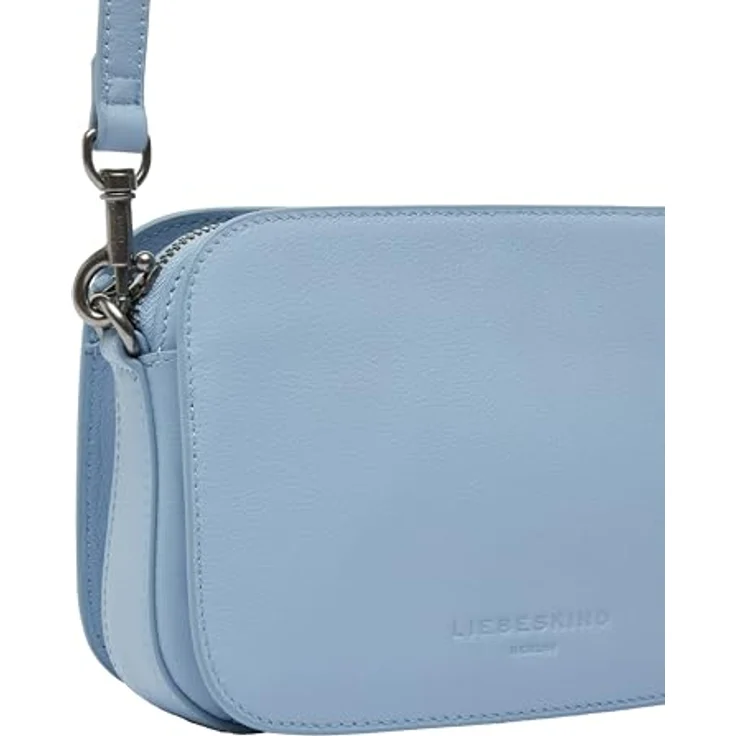 Liebeskind Luka Umhängetasche S, 100% Leder, 20.5 cm, blau – Bild 4