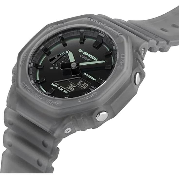 Casio G-Shock Unisex Analog Digital Quarz Armbanduhr, grau mit wasserdichtem Gehäuse und multifunktionalen Features – Bild 2