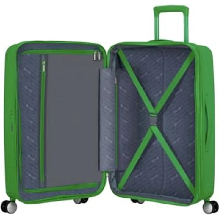American Tourister SOUNDBOX GRASS GREEN SPINNER 67/24 TSA EXP Koffer mit TSA-Schloss – Bild 2