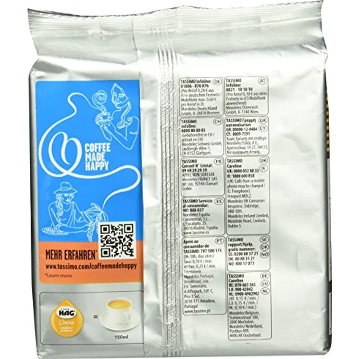 Tassimo Jacobs Crema Kaffee Hag Tassimo, Kapseln – Bild 3