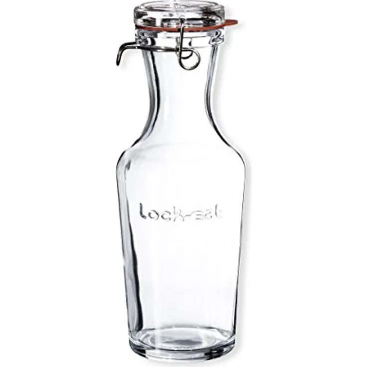 Luigi Bormioli Lock-Eat Karaffe, 1L, mit Deckel