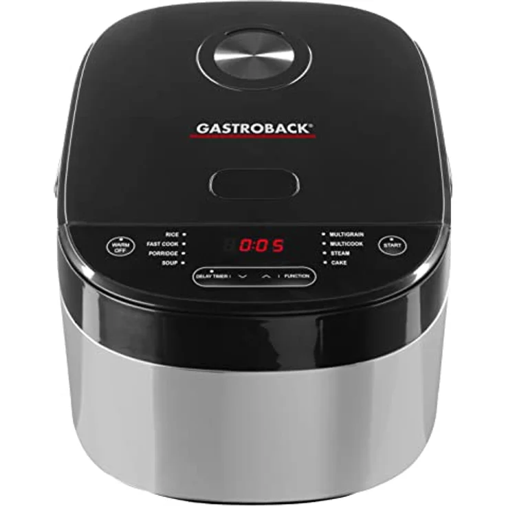 Gastroback Design Multicook Pro, 42527, 8 in 1 Multifunktionskocher mit voreingestellten Programmen, 5 Liter, 3D-Heizsystem und Warmhaltefunktion – Bild 1
