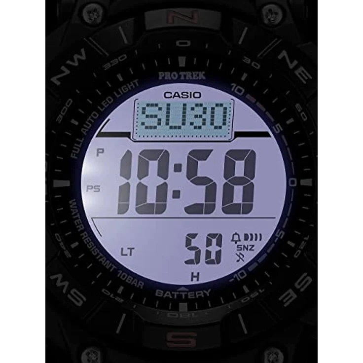 Casio PRG 340 1ER Pro Trek Radio Solar 53mm 10ATM – Bild 5
