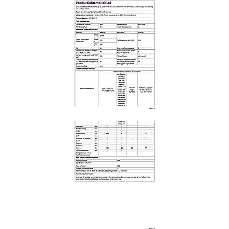 Amica AKG 3845 E Kühl-/ Gefrierkombination, 148 cm hoch, freistehend, C Energieeffizienz, LED-Innenbeleuchtung – Bild 22