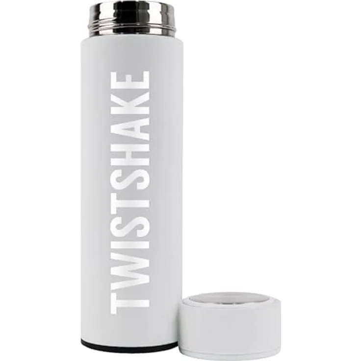 Vital Innovations 78109 Twistshake Thermoflasche''Hot or Cold'', weiß – Bild 3