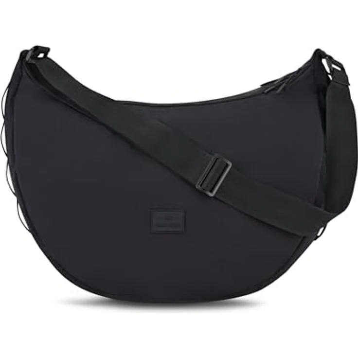 Johnny Urban Umhängetasche Kaia Large Half Moon Bag im Puffer Design, 16 Zoll, Große Crossbody Bag in Halbmond Form, Wasserabweisend – Bild 2