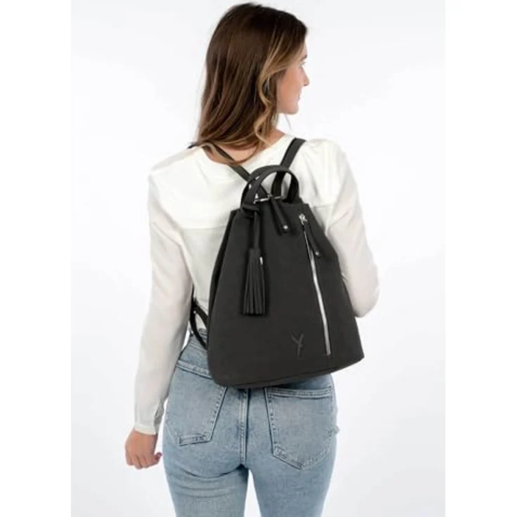 Suri Frey SFY Romy City Rucksack, 33 cm, grau, 100% Polyester, 30 cm x 18 cm x 33 cm – Bild 3